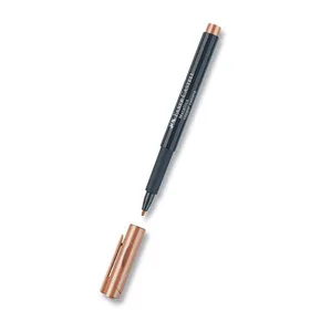 Permanentný popisovač Faber-Castell Metallics bronzová farba